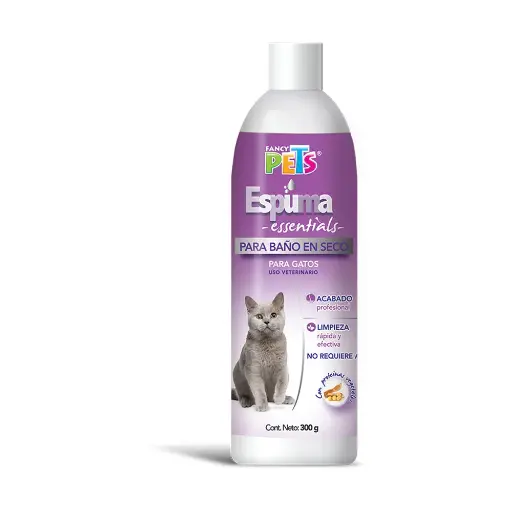 [FP-SSPG-300G] Fancy Pets Shampoo en Seco para Gatos 300 g