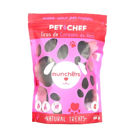 [PNC-PREM-CRZ-120G] Pet N Chef Premios para Perro y Gato Receta Corazon de Res 120 g