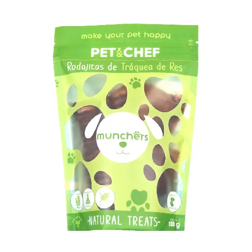 [PNC-PREM-TRQ-120G] Pet N Chef Premios para Perro y Gato Receta Traquea de Res 120 g